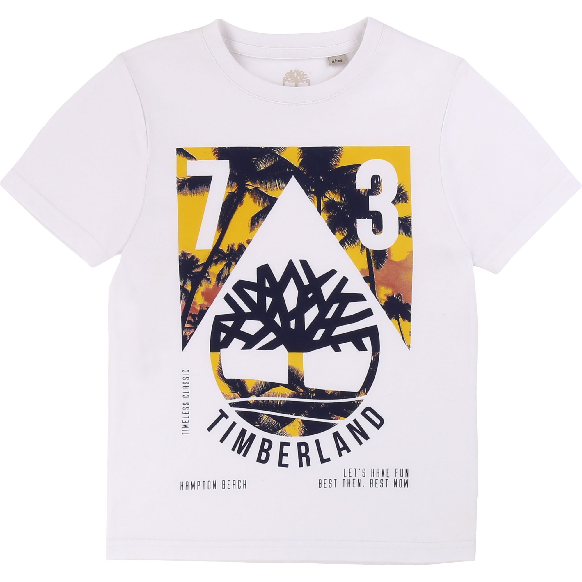 timberland white top
