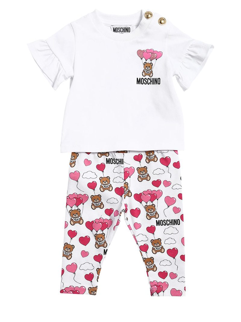 moschino baby leggings