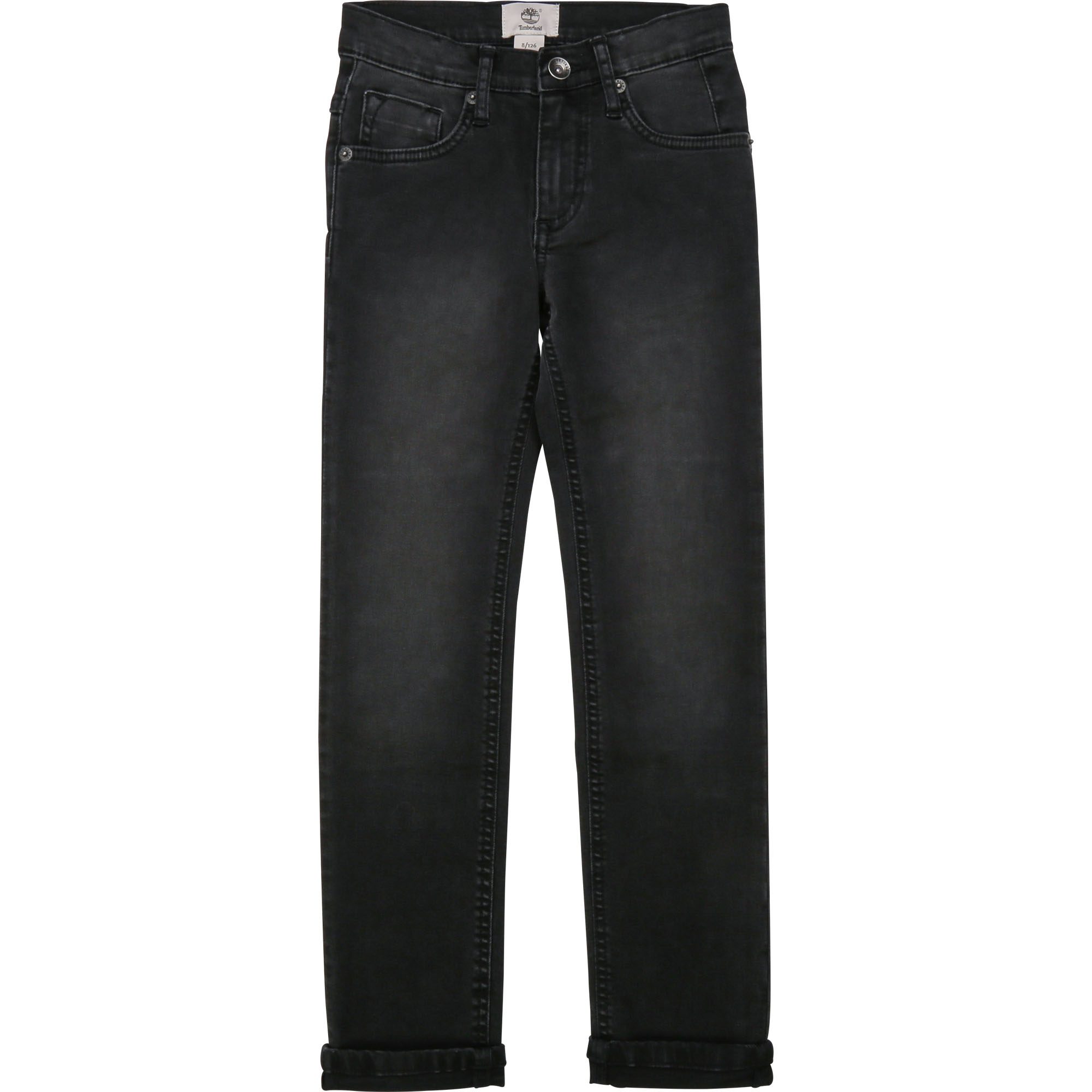 TIMBERLAND Black Jeans T24B13 - Little 