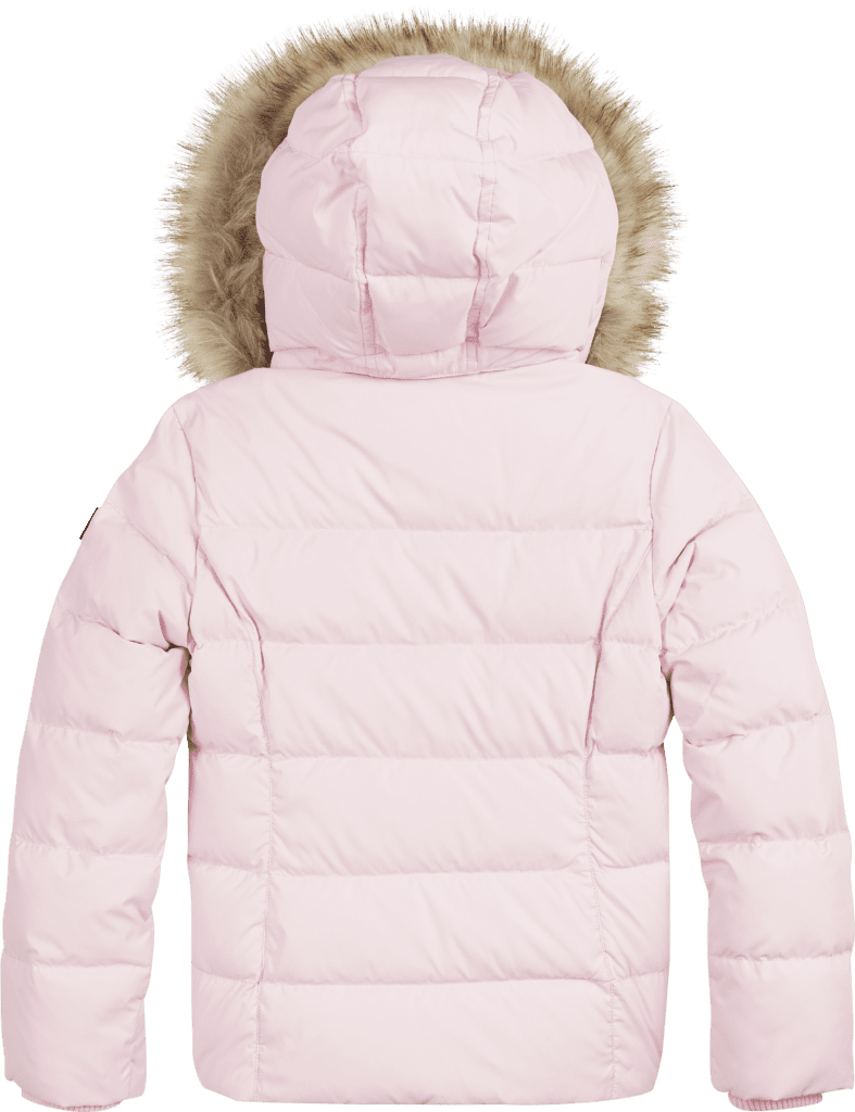 TOMMY HILFIGER Pink Down Jacket 4682 - Little Angels Childrenswear
