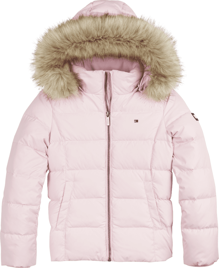 TOMMY HILFIGER Pink Down Jacket 4682 Little Angels Childrenswear
