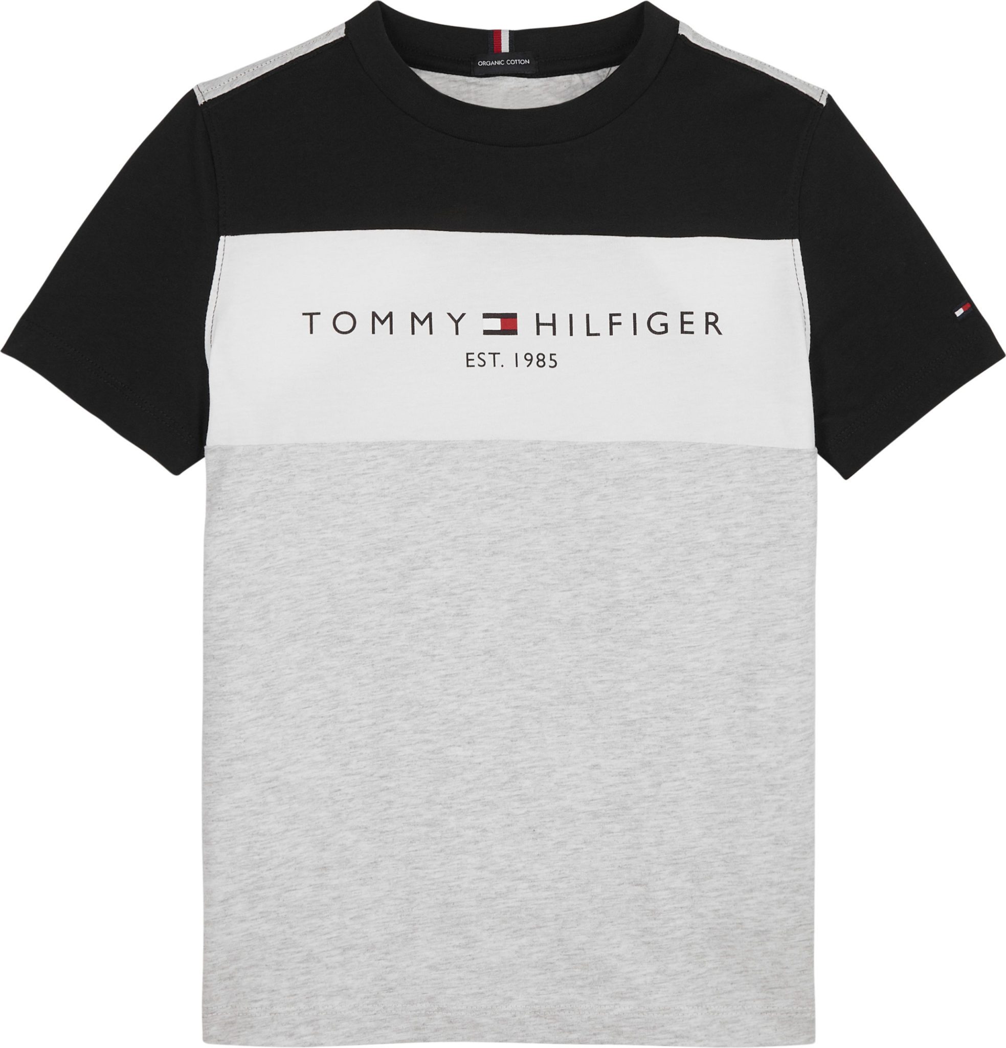 Tommy Hilfiger Grey T-Shirt 6534 - Little Angels Childrenswear