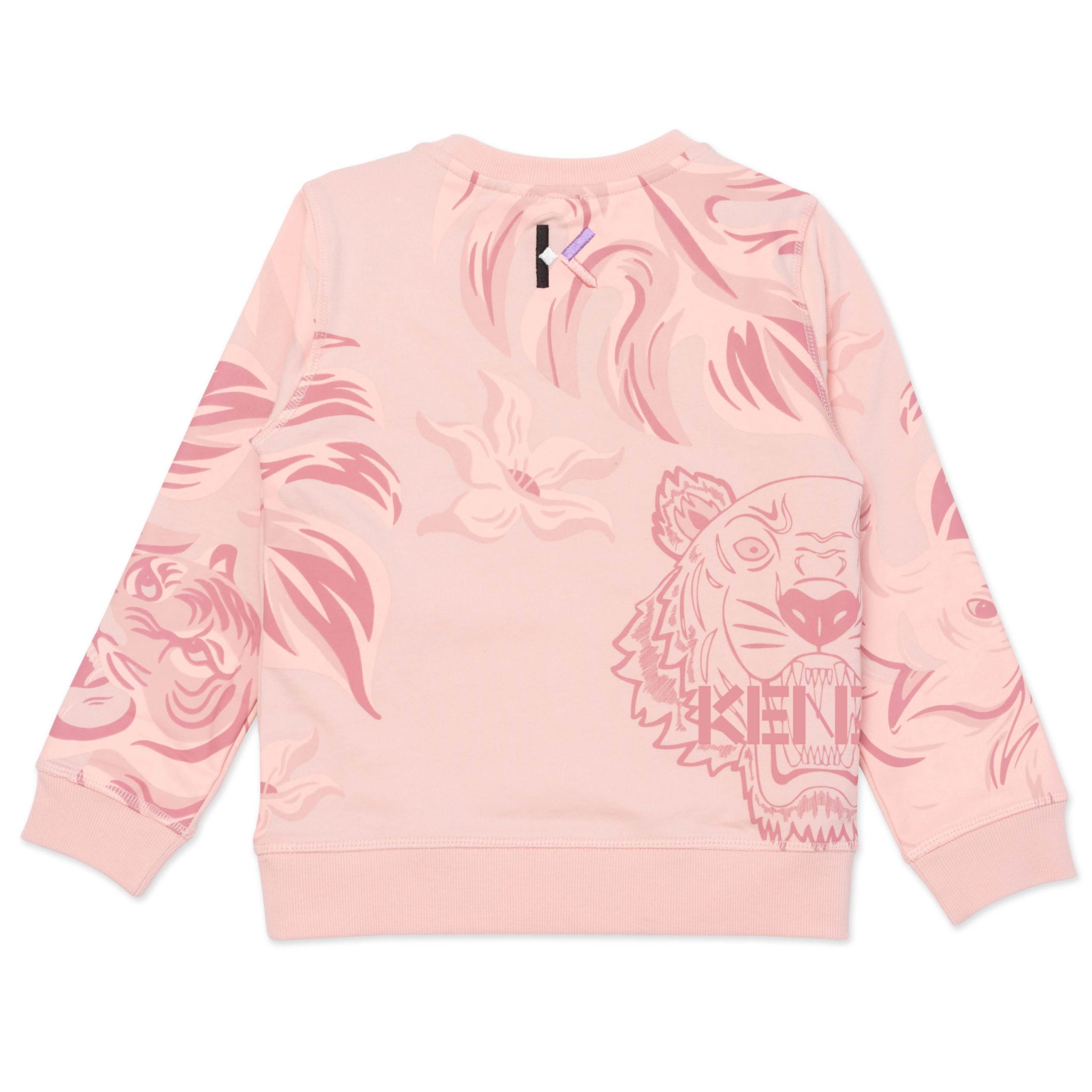 Kenzo Pink Sweatshirt 15060 Little Angels Childrenswear
