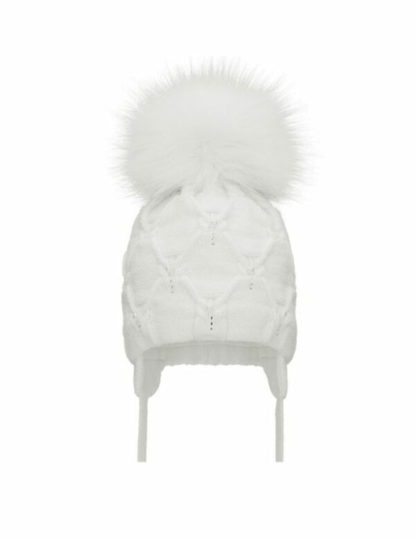 Pom Pom Envy White Pearls