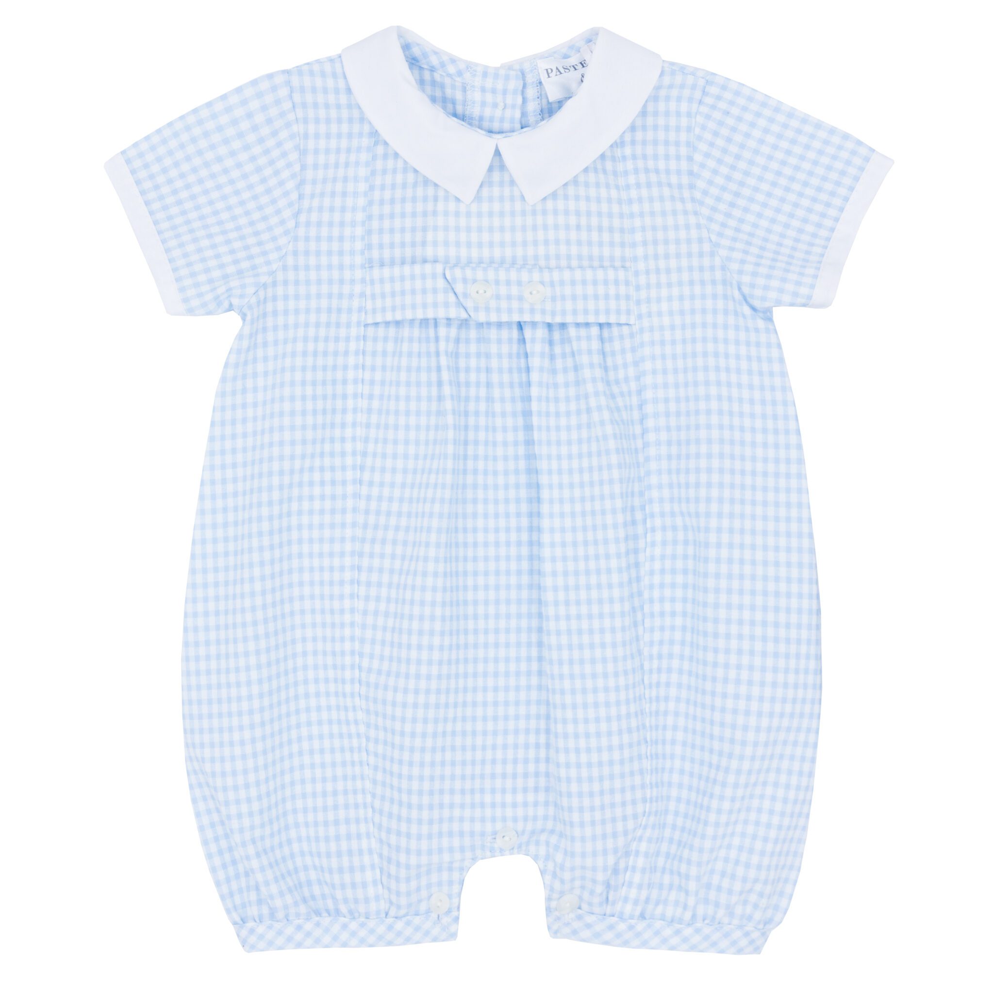 Pastels & Co Govan Blue Romper Little Angels Childrenswear