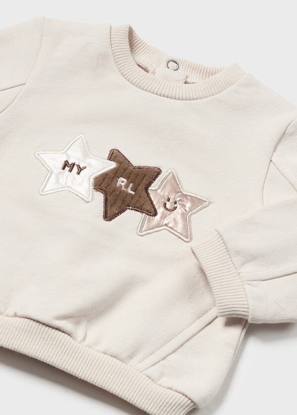 Mayoral Baby Beige Pullover 2455 - Image 2