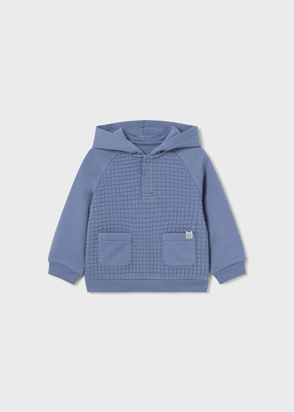 Mayoral Toddler Blue Hoodie 2461