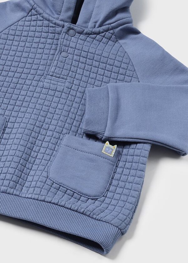 Mayoral Toddler Blue Hoodie 2461 - Image 2