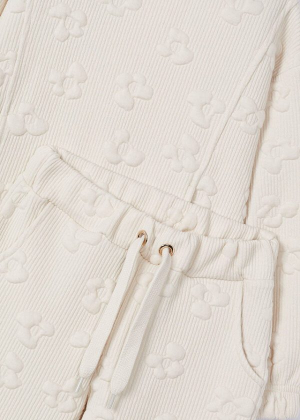 Mayoral Cream Padded Tracksuit 4891 - Image 2