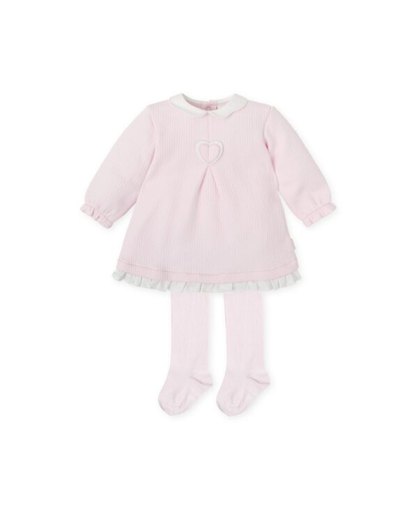 Tutto Piccolo Pink Dress & Tights 8783