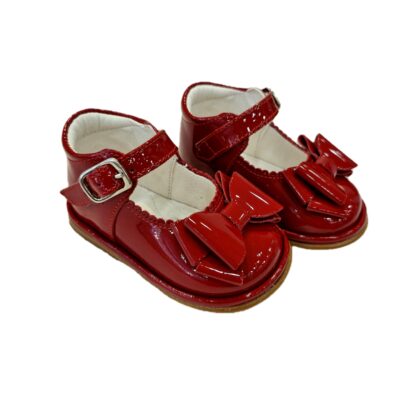 Borboleta Catia Red Patent Shoes
