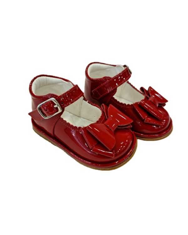 Borboleta Catia Red Patent Shoes