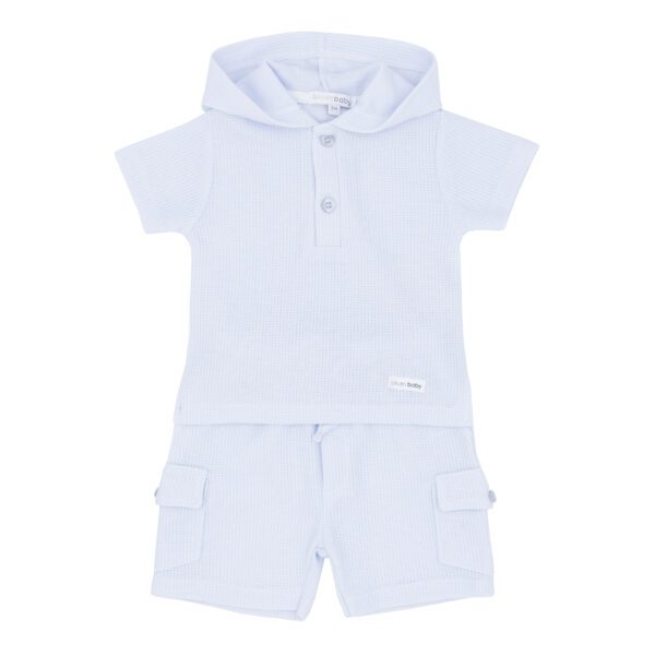 Blues Baby Bilbao Hooded Shorts Set 1788