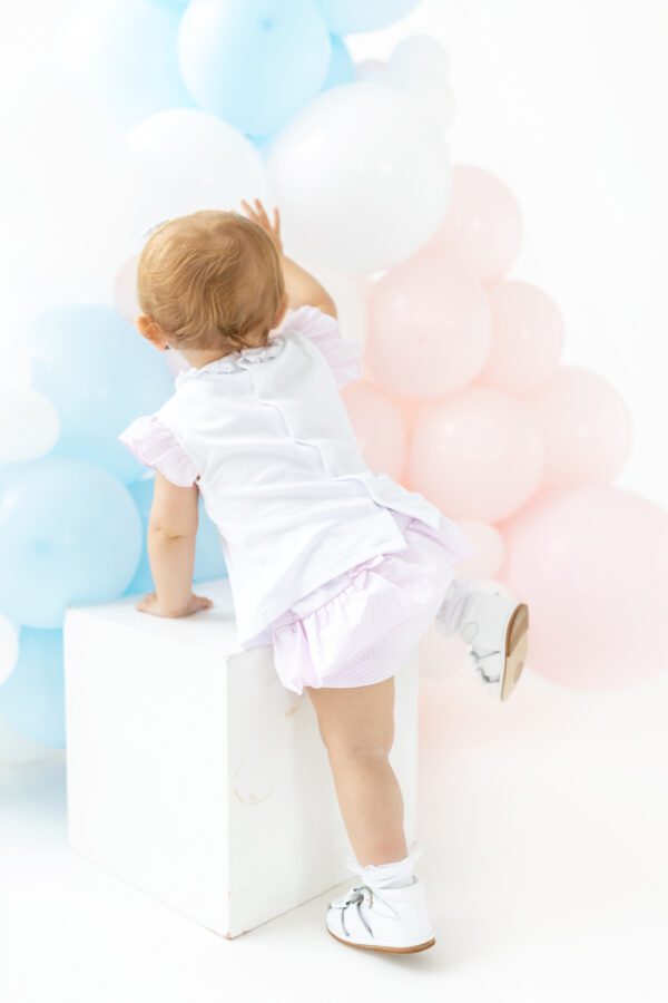 Blues Baby Cadiz Pink Bloomers Set 1802 - Image 3