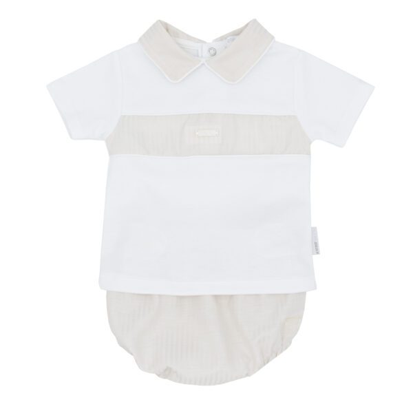 Blues Baby Girona Beige Jam Pant Set 1824