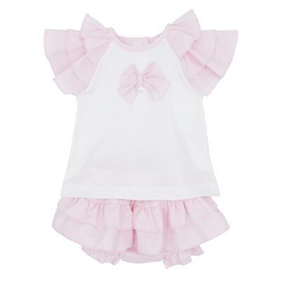 Blues Baby Ibiza Pink Bloomer Set 1829