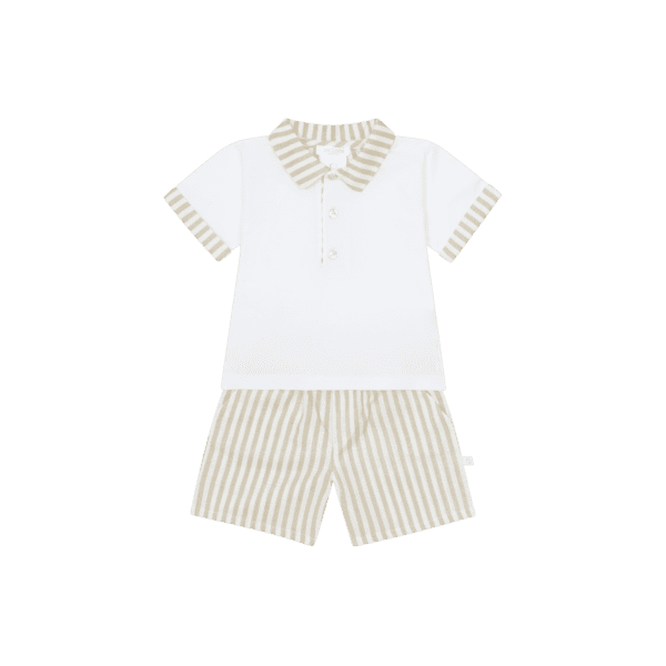 Deolinda Espresso Shorts Set 25819