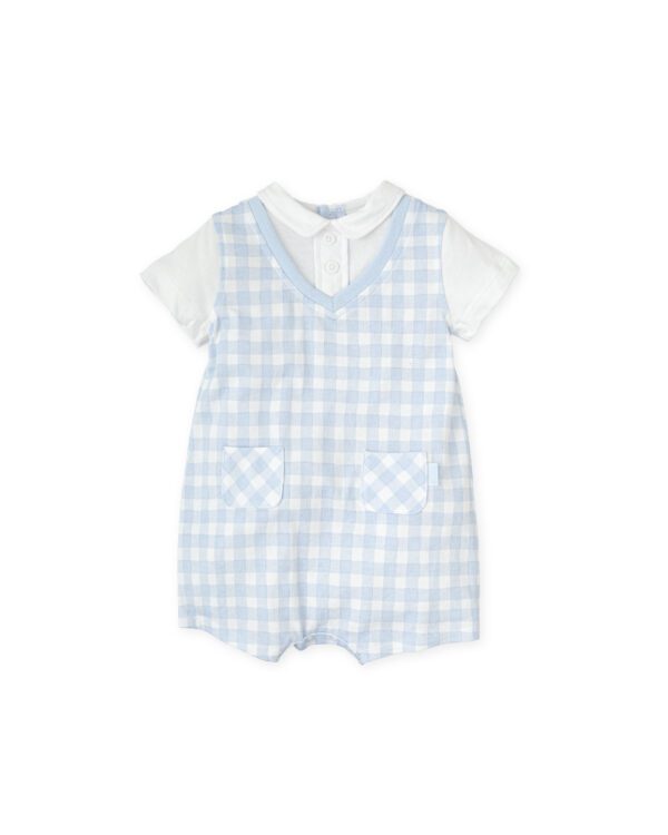 Tutto Piccolo Blue Romper 2423