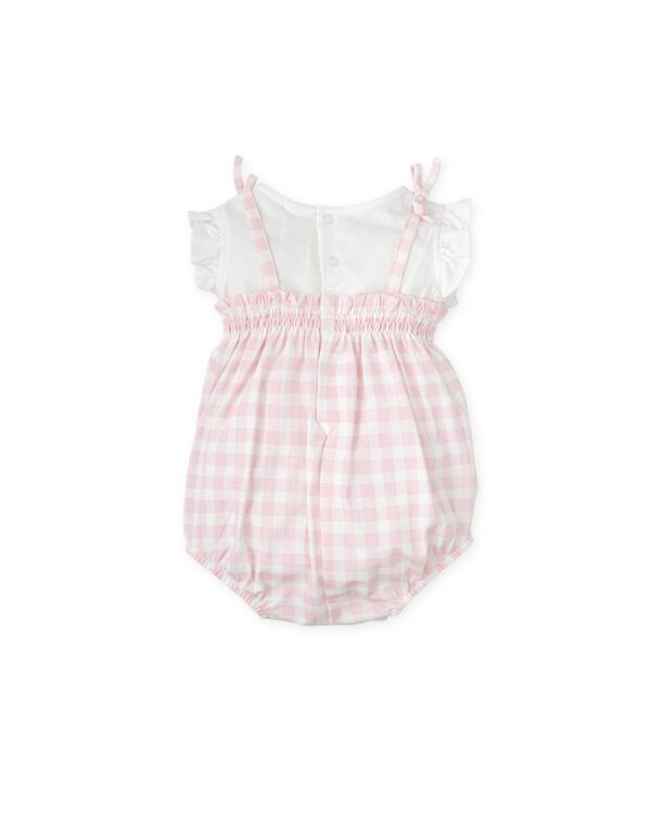 Tutto Piccolo Pink Romper 2431 - Image 2