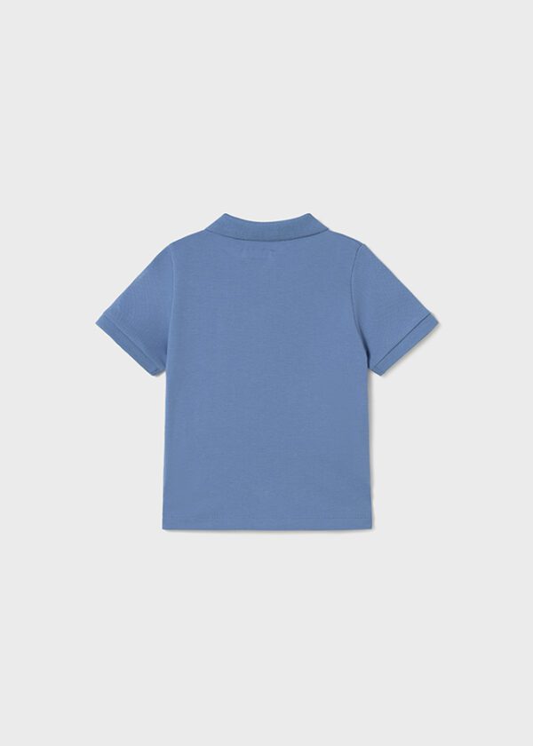 Mayoral Toddler Blue Polo 102 - Image 3