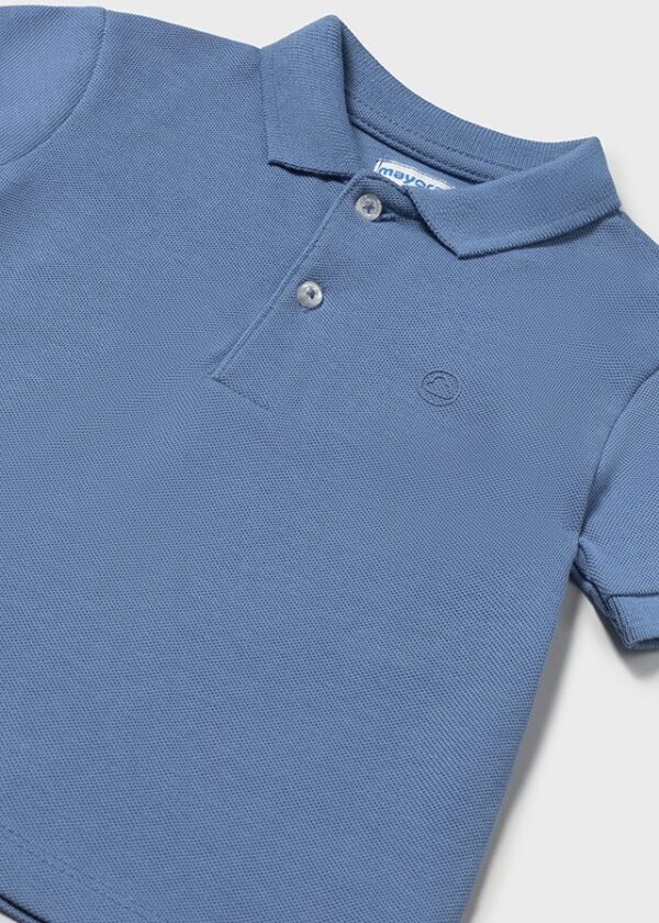 Mayoral Toddler Blue Polo 102 - Image 2