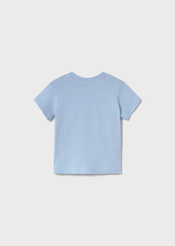 Mayoral Toddler Blue T-Shirt 106 - Image 3