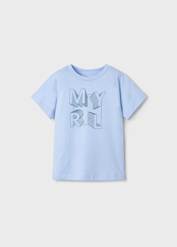 Mayoral Light Blue T-Shirt 170