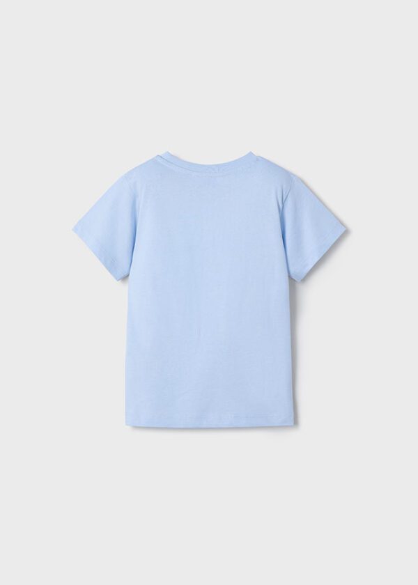 Mayoral Light Blue T-Shirt 170 - Image 3