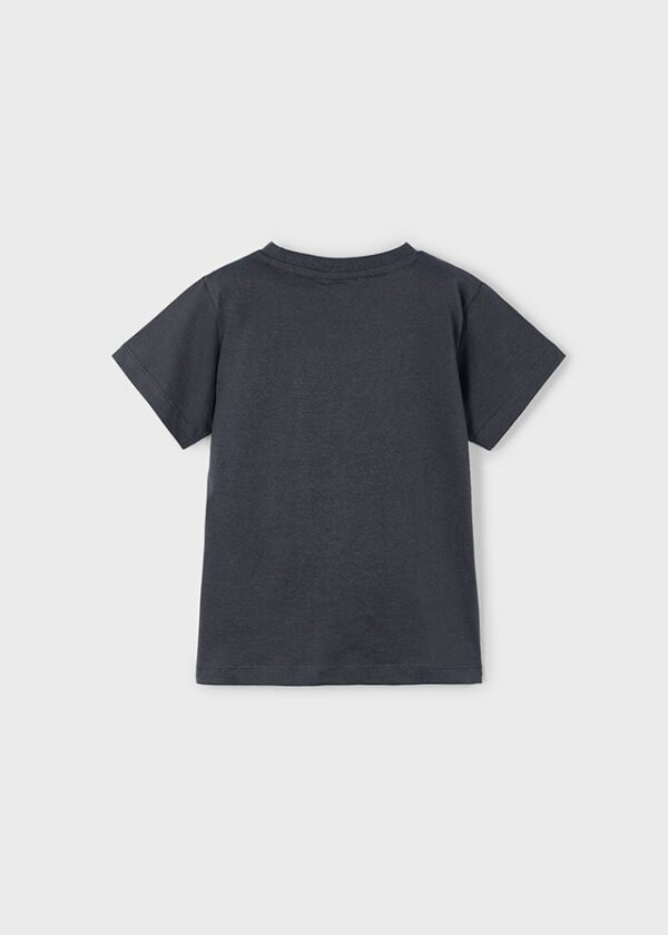 Mayoral Charcoal T-Shirt 170 - Image 3