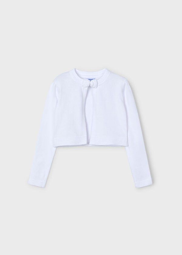 Mayoral White Cardigan 321