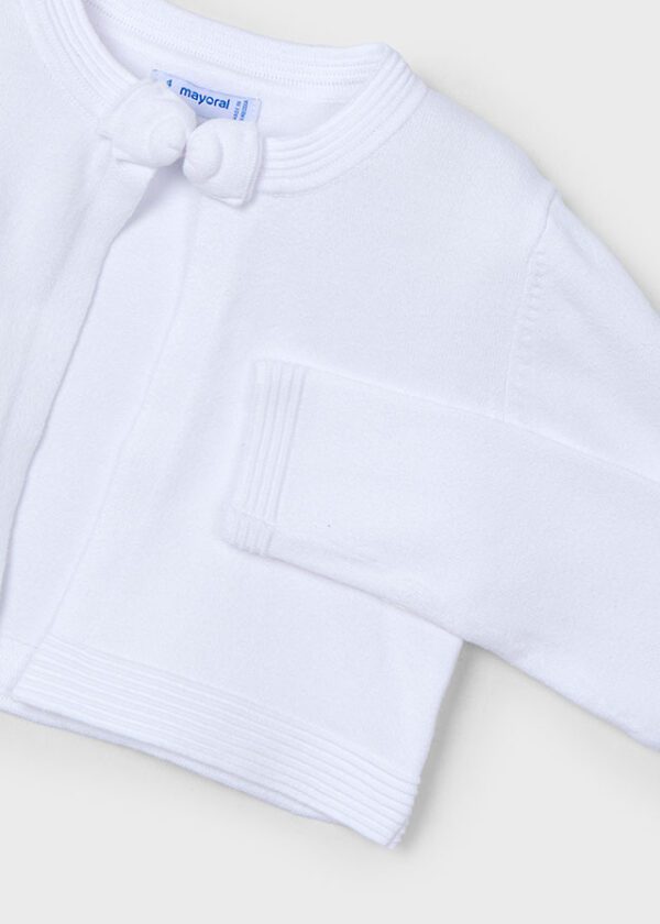 Mayoral White Cardigan 321 - Image 2