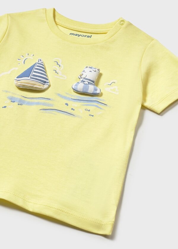 Mayoral Toddler Lemon T-Shirt 1059 - Image 2