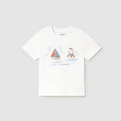 Mayoral Toddler White T-Shirt 1059
