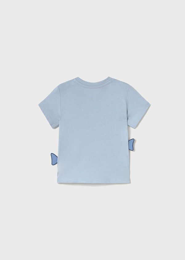 Mayoral Toddler Shark T-Shirt 1061 - Image 3