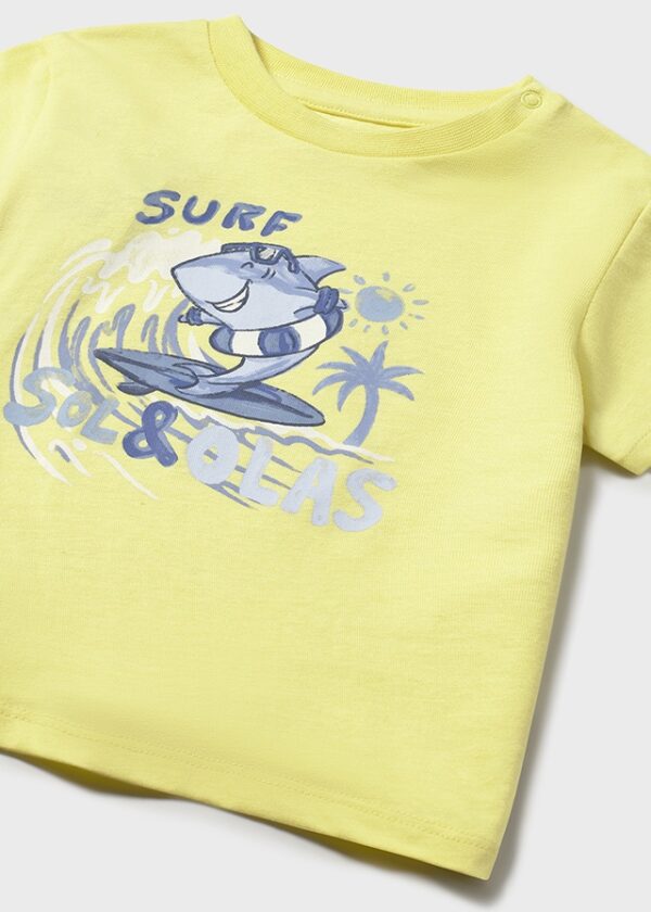 Mayoral Toddler Lemon T-Shirt 1065 - Image 2