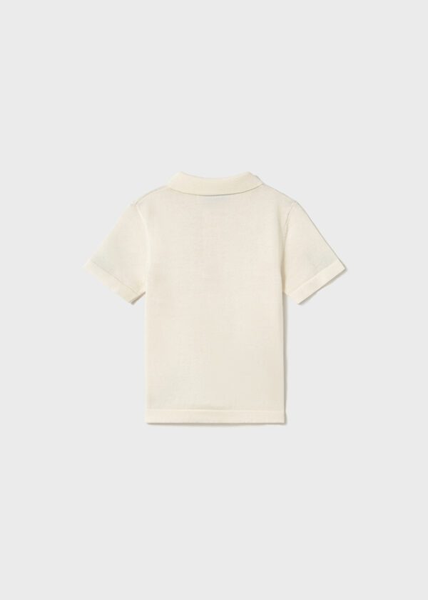 Mayoral Toddler Cream Polo 1106 - Image 3