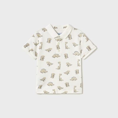 Mayoral Toddler Cream Polo 1109