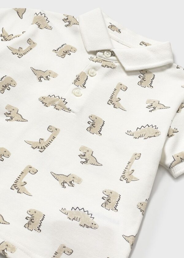 Mayoral Toddler Cream Polo 1109 - Image 2