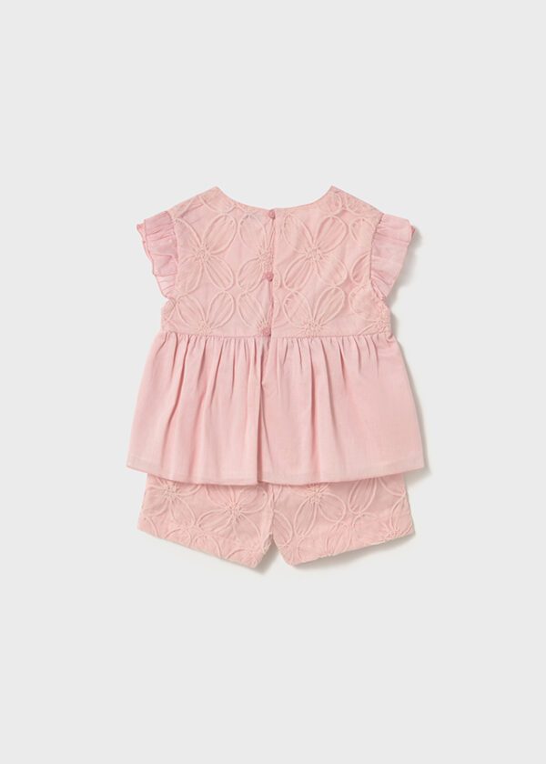 Mayoral Toddler Pink Shorts Set 1261 - Image 3