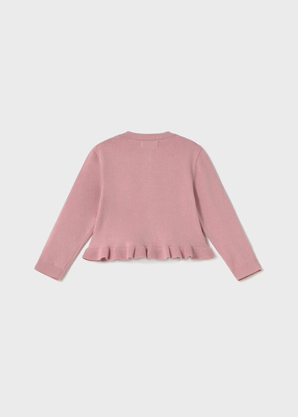 Mayoral Toddler Pink Cardigan 1398 - Image 3