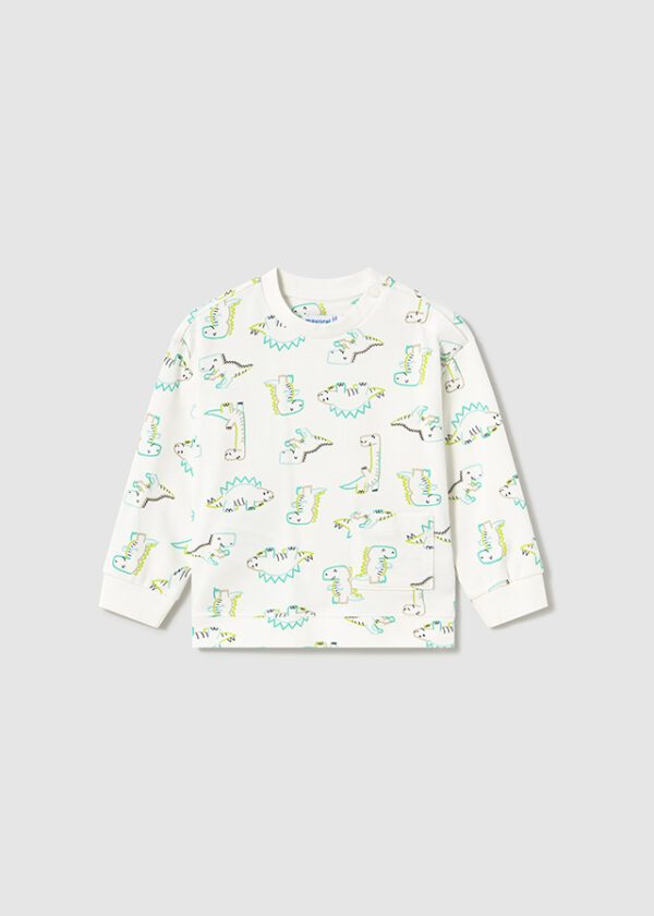 Mayoral Toddler Dino Sweatshirt 1468