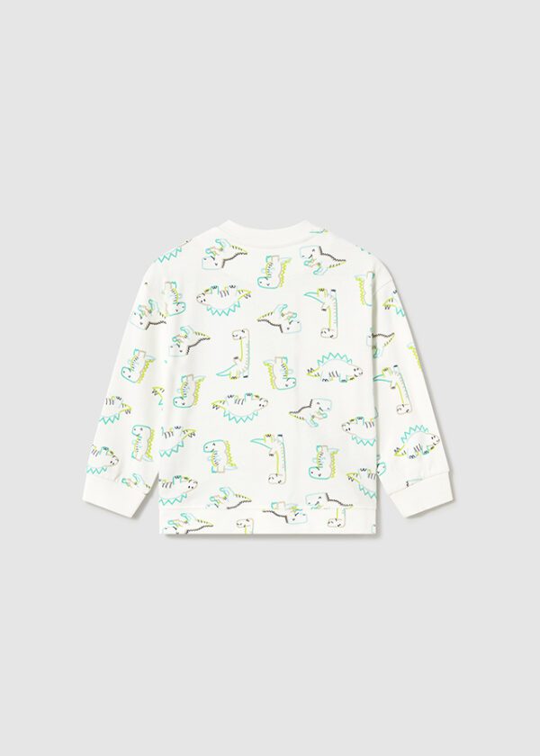 Mayoral Toddler Dino Sweatshirt 1468 - Image 3