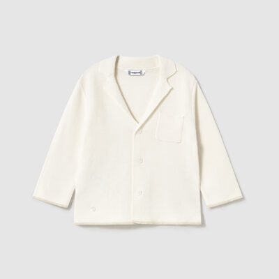 Mayoral Toddler Cream Knit Jacket 1469