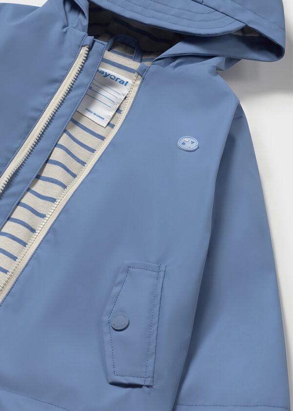 Mayoral Toddler Blue Raincoat 1475 - Image 2