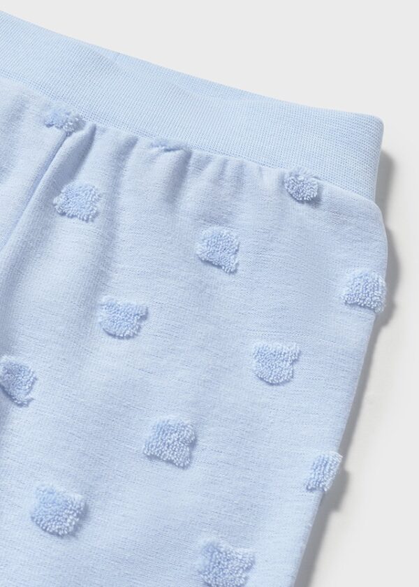Mayoral Baby Blue Set With Hat 1557 - Image 3
