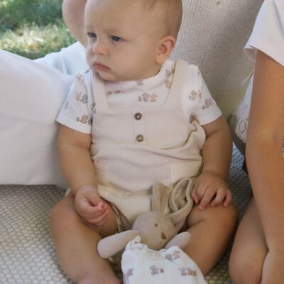 Mayoral Baby Beige Romper 1616