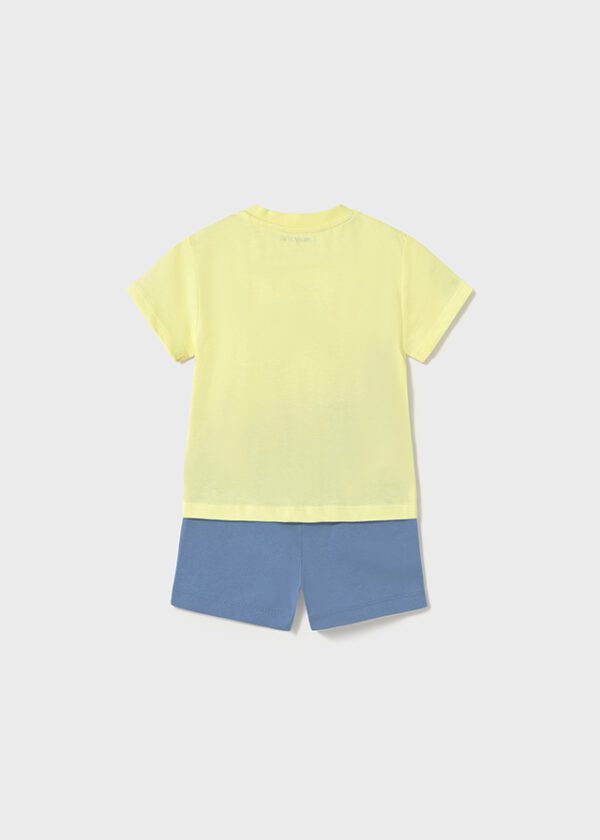 Mayoral Toddler Lemon Shorts Set 1654 - Image 3