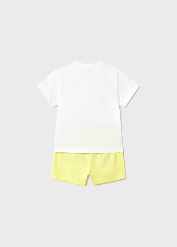 Mayoral Toddler Lemon Shorts Set 1656 - Image 3