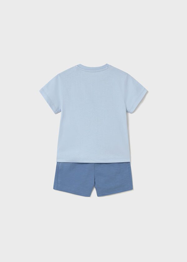 Mayoral Toddler Blue Shorts Set 1656 - Image 3