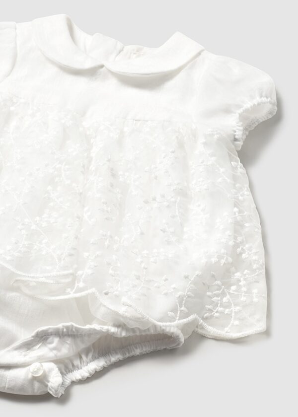 Mayoral Baby Cream Romper 1666 - Image 2